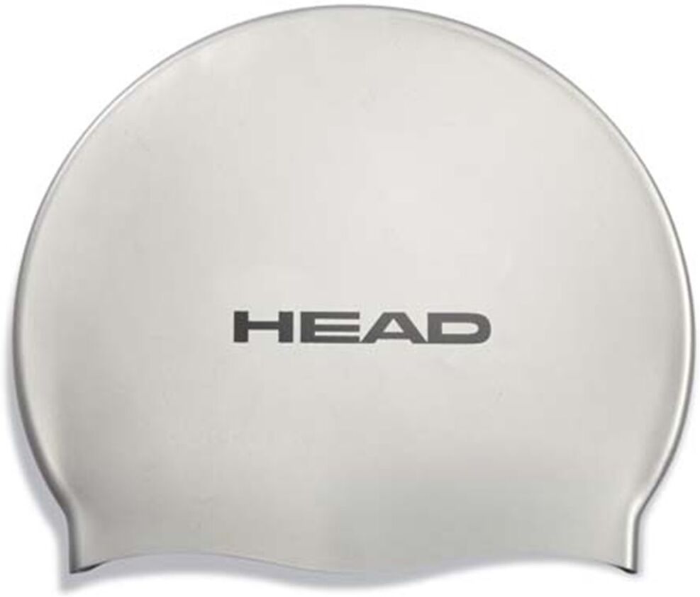 head σκουφάκι κολύμβησης swimcap silicone flat  - silver