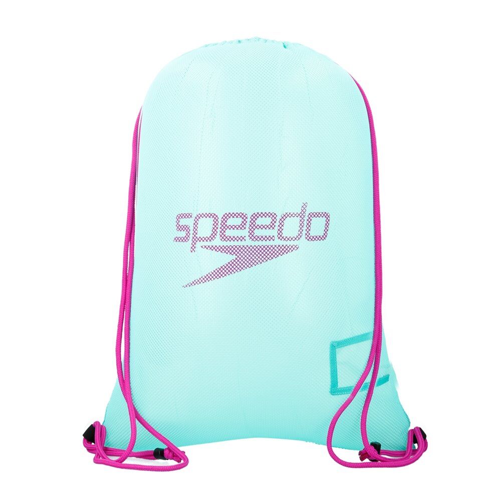speedo τσάντα πλάτης κολύμβησης equipment mesh bag  - red-black