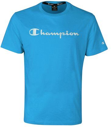 champion ανδρικό t-shirt amer class logo  - turqoise