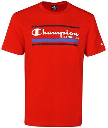 champion ανδρικό t-shirt graphic shop lines  - red