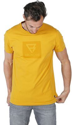 brunotti ανδρικό t-shirt john logo  - yellow