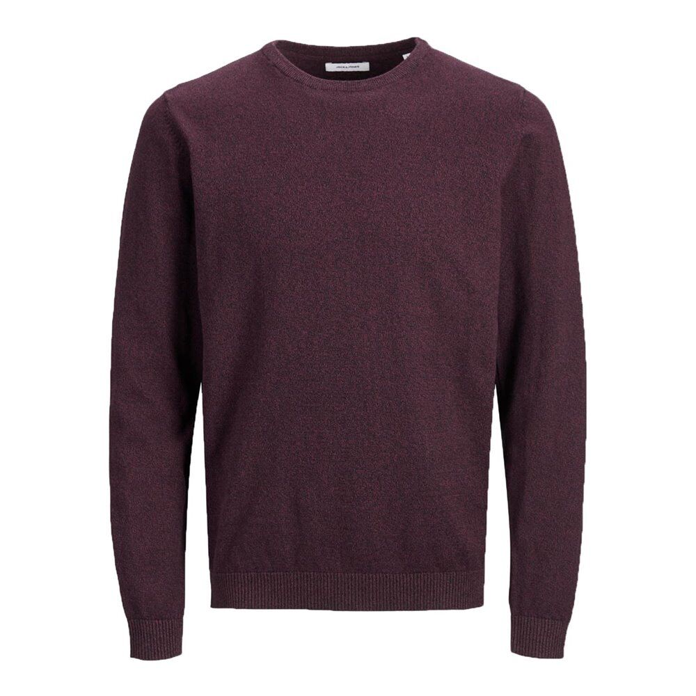 jack & jones ανδρική μπλούζα  jjebasic  - bordeaux