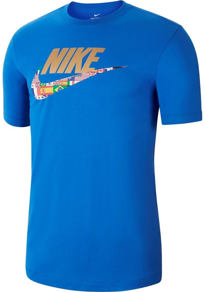 nike ανδρικό t-shirt sportswear  - royal