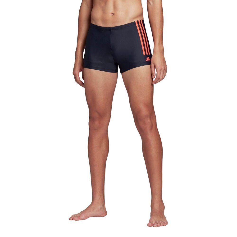 adidas ανδρικό μαγιό semi 3-stripes brief  - blue navy