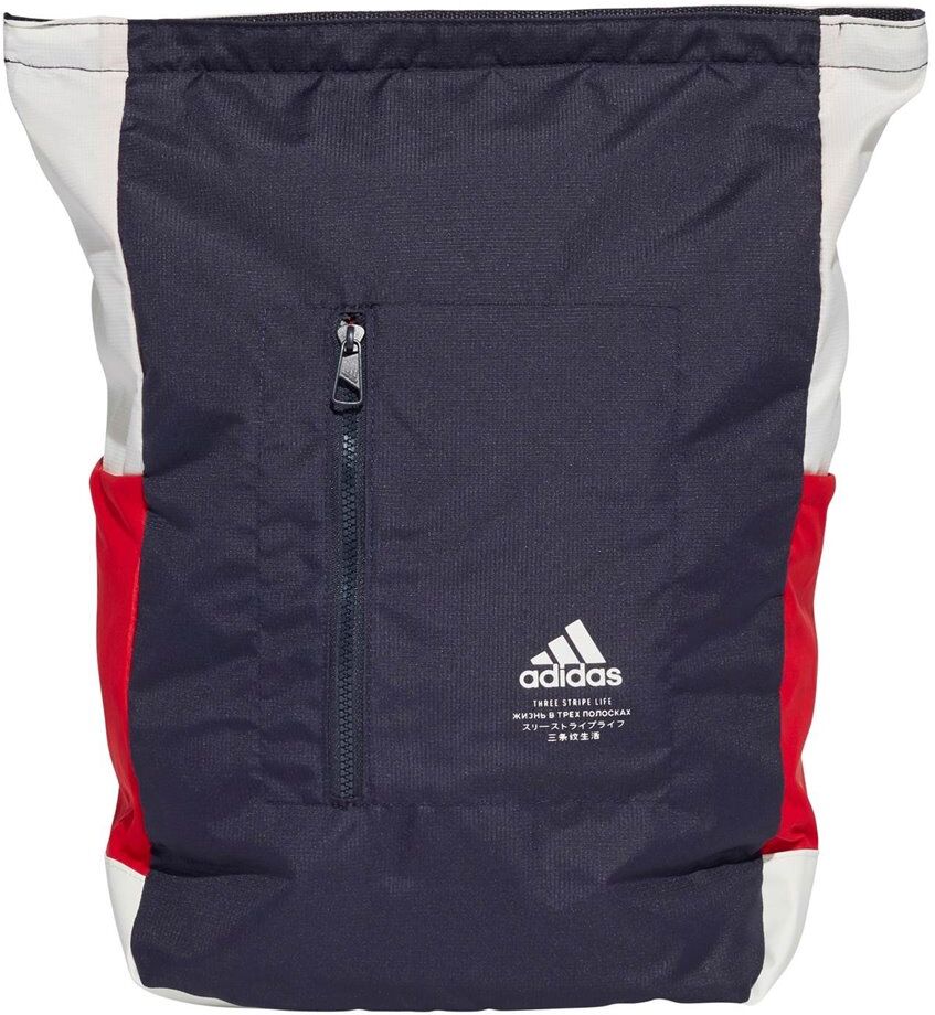 adidas σακίδιο πλάτης classic top-zip backpack  - dk. blue