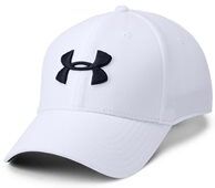 under armour ανδρικό καπέλο men's heathered blitzing 3 0  - white