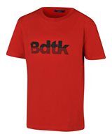 body talk t-shirt  b claic logo  - red