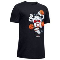 under armour t-shirt  incoming buckets(παιδικη)  - black