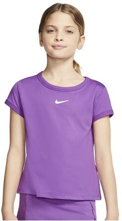 nike t-shirt nkct dry top  - purple