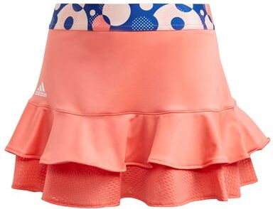 adidas παιδική φούσταα τένις frill skirt  - coral