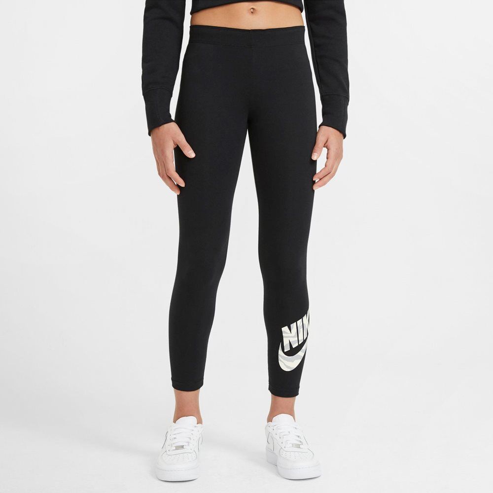 nike παιδικό κολάn crop sportswear favorites  - black