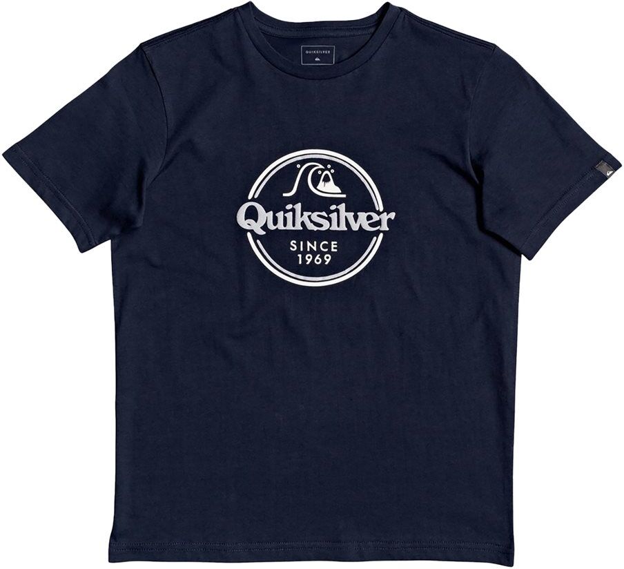 quiksilver παιδικό t-shirt words remain  - blue