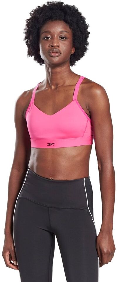 reebok γυναικείο μπουστάκι hero medium-impact strappy bra  - fouc-black