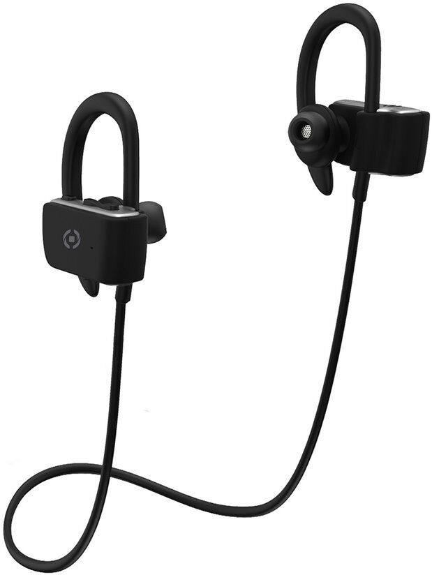 celly bt sport stereo earphone  - black