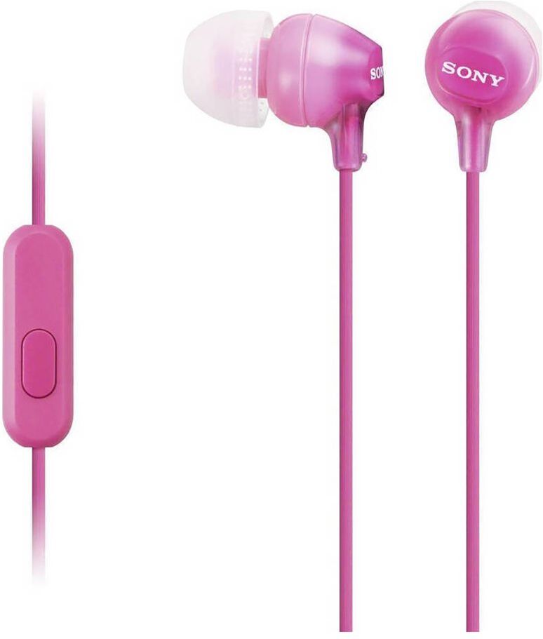 Sony ακουστικά handsfree mdrex15ap  - pink