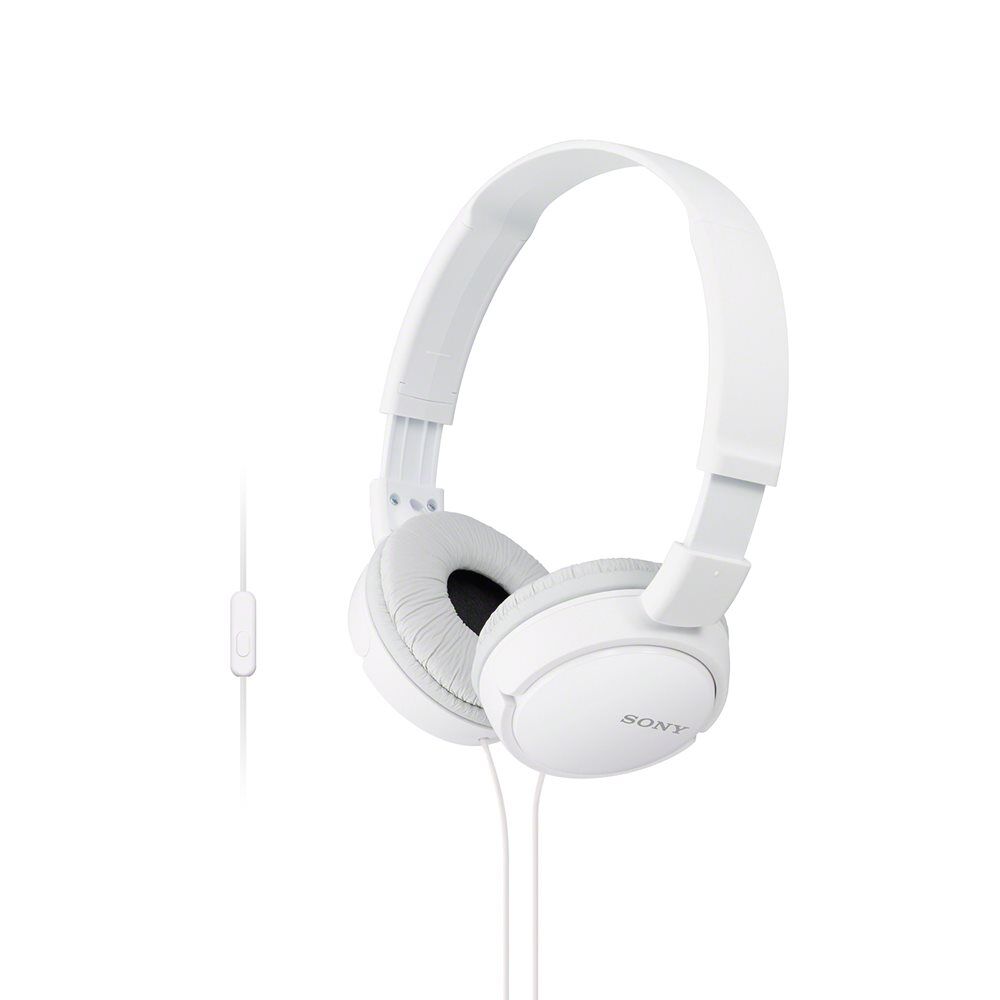 Sony wired headphones mdrzx110ap  - white