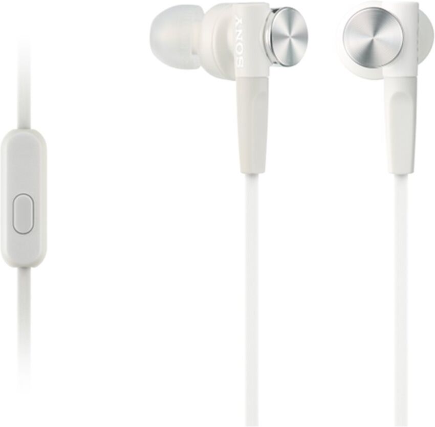 Sony ακουστικά handsfree mdrxb50ap  - white