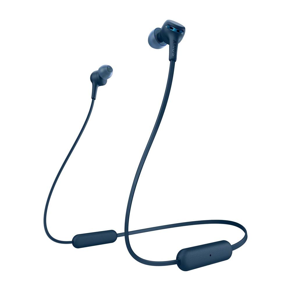 Sony ακουστικά neckband wi-xb400  - blue