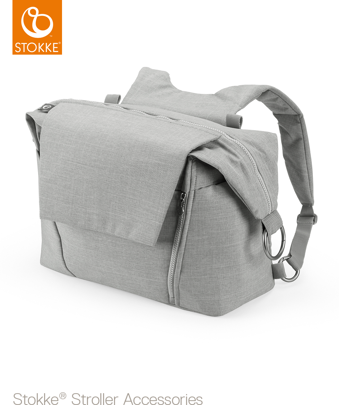 STOKKE Τσάντα Αλλαγής Stokke Grey Melange