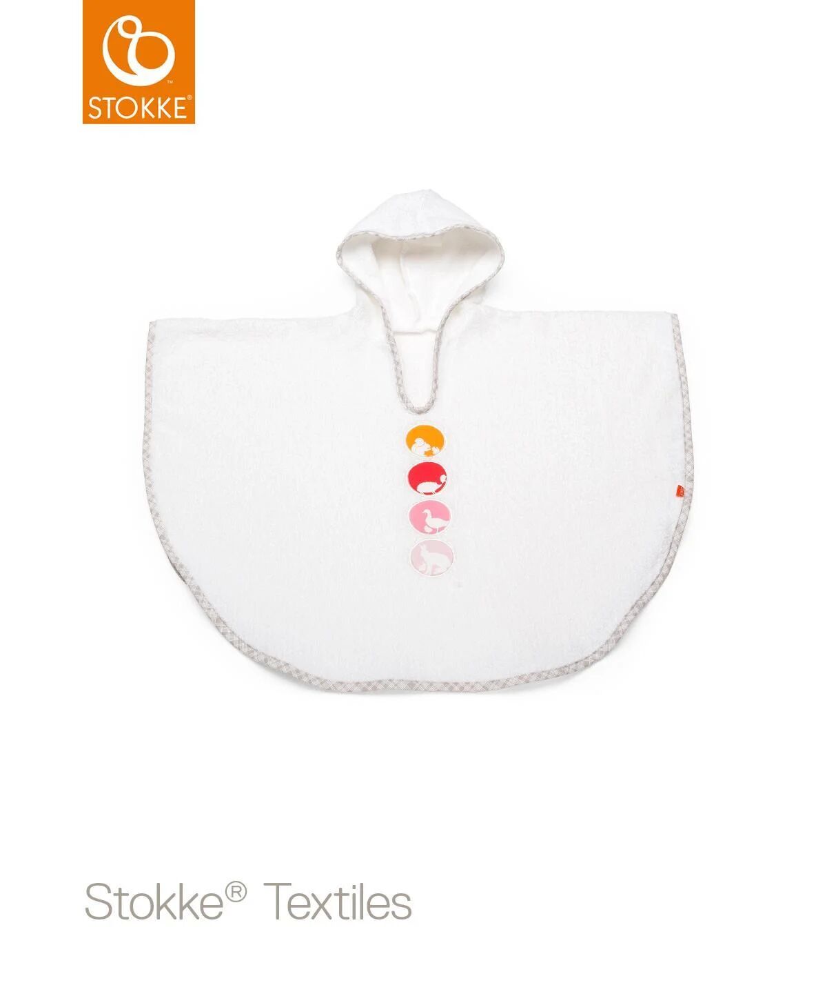 STOKKE Μπουρνούζι Stokke Poncho Silhouette Pink