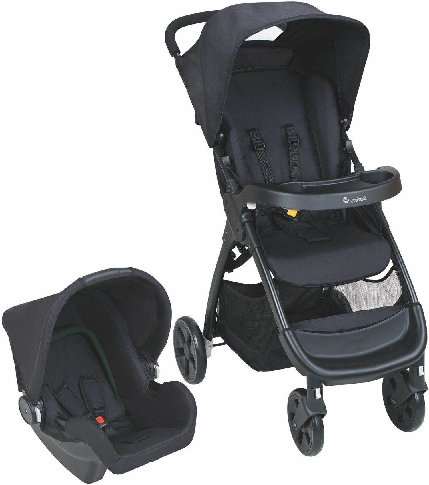 SAFETY 1ST Καρότσι & Κάθισμα Αυτοκινήτου ΑMBLE 2in1 Safety 1st Full Black