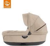 STOKKE ΠΟΡΤ-ΜΠΕΜΠΕ Stokke CRUSI Beige Melange Με Κουκούλα