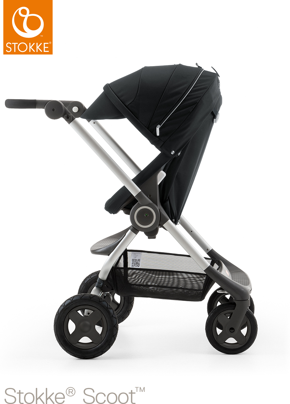 STOKKE Κουκούλα Stokke SCOOT Black