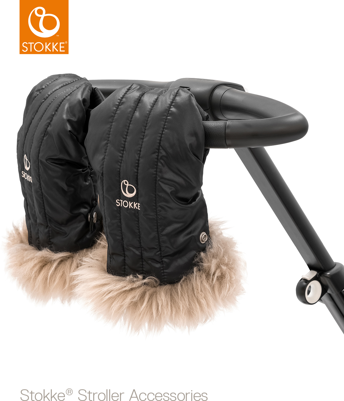 STOKKE Γάντια Stokke Onyx Black