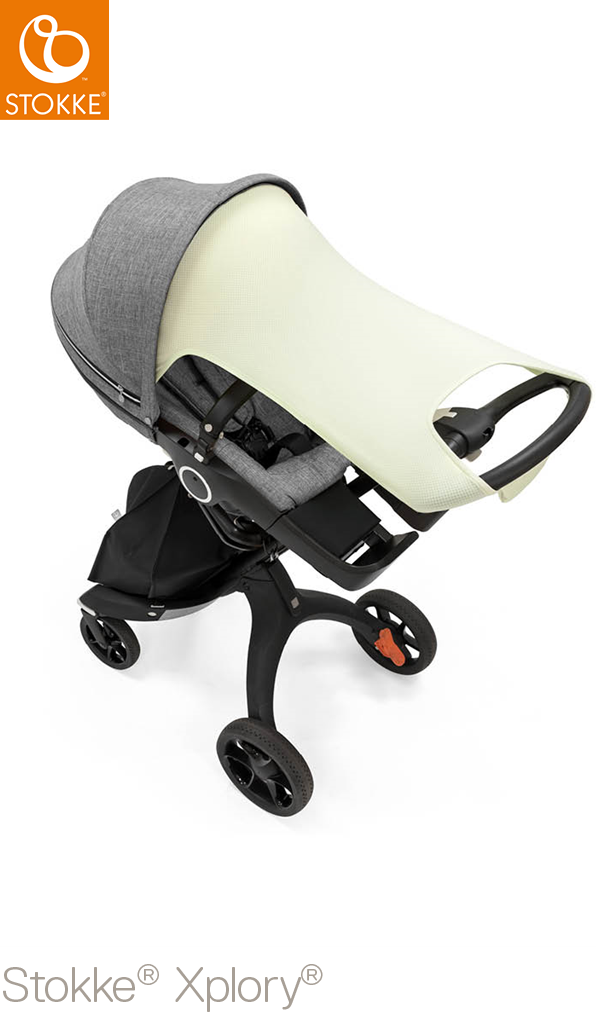 STOKKE Σκίαστρο Stokke Light Pistashio Για Κάθισμα & Πορτ Μπεμπέ Xplory V6