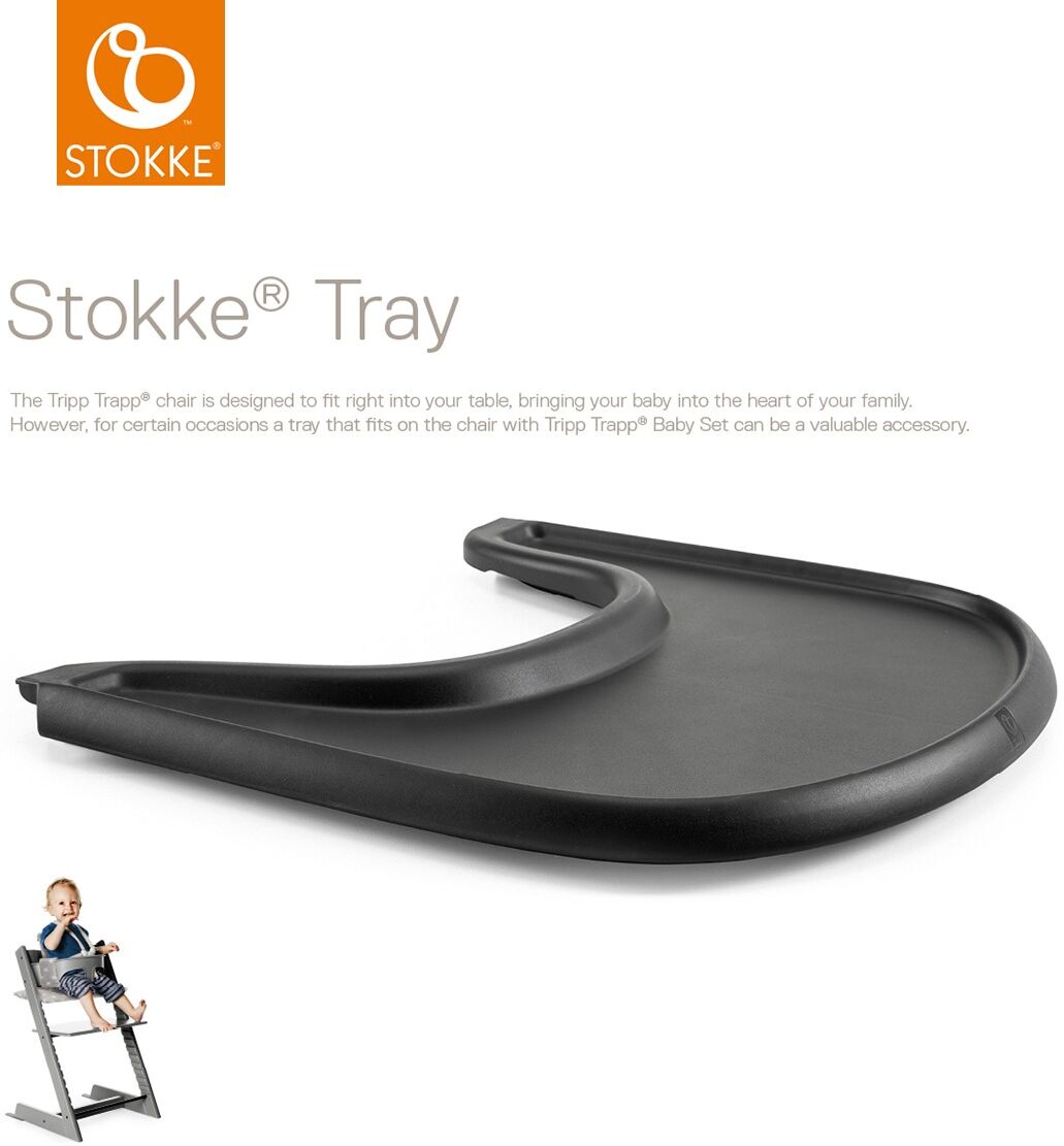 STOKKE Δίσκος Stokke Για TRIPP TRAPP Black