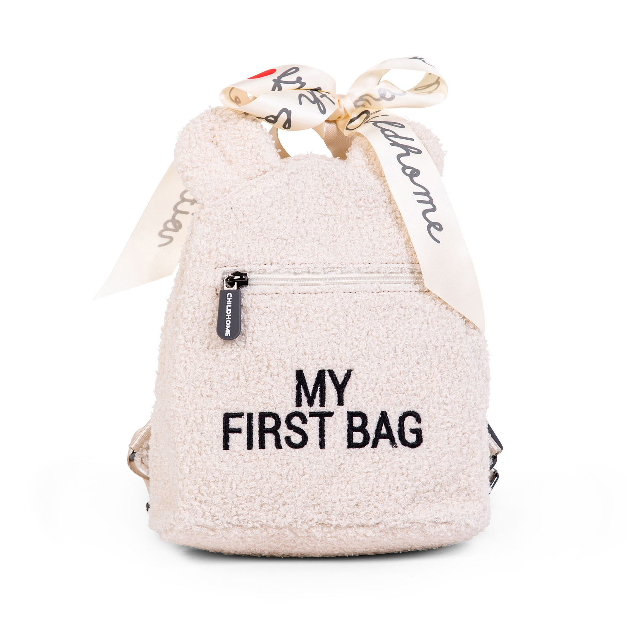 CHILDHOME Σακίδιο Πλάτης Childhome My First Bag Teddy OffWhite