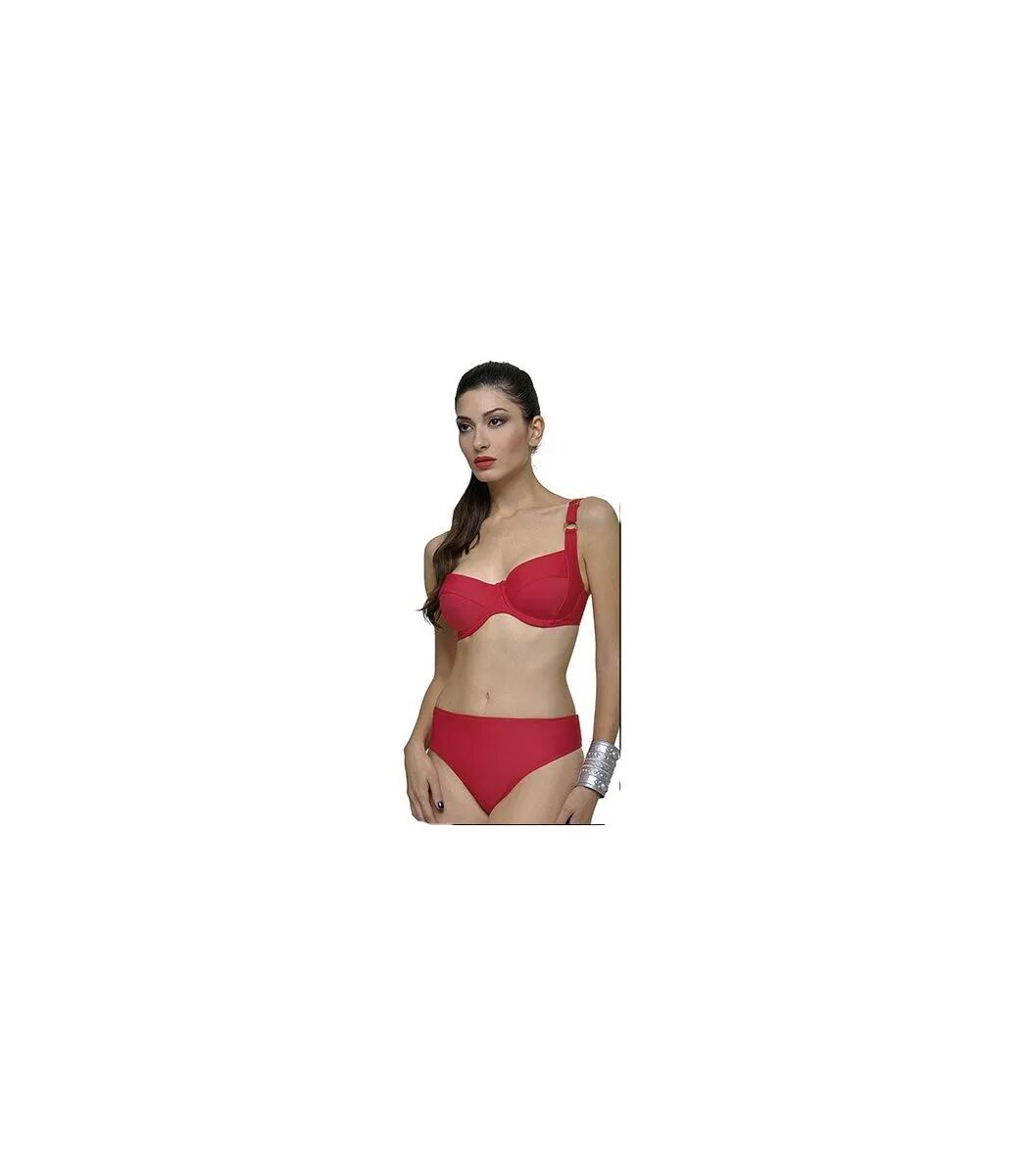 Swimwear Μαγιό Γυναικείο Μπικίνι, Κλασσικό Κόκκινο, Μεγάλα μεγέθη Large,3XL,8/4XL