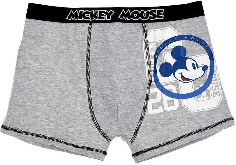 Disney Ανδρικό μποξεράκι Mickey Mouse, γκρι Small,Medium,Large