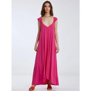 Celestino Φόρεμα με δέσιμο στην πλάτη - Φουξια - Grootte: One Size - θηλυκός