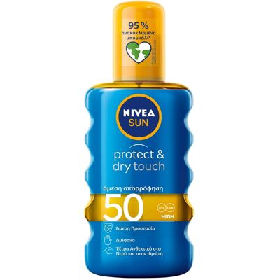 NIVEA SUN Protect & Dry Touch Water Spray SPF50 200ml NIVEA SUN Protect & Dry Touch Water Spray SPF50 200ml