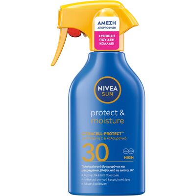 Sun Αντιηλιακό Protect & Moisture Trigger Spray SPF30 250ml Sun Αντιηλιακό Protect & Moisture Trigger Spray SPF30 250ml