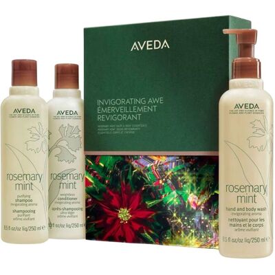 AVEDA Invigorating Awe Rosemary Mint Hair & Body Essentials Gift Set AVEDA Invigorating Awe Rosemary Mint Hair & Body Essentials Gift Set
