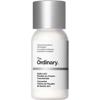 THE ORDINARY Sulfur 10% Powder-To-Cream Concentrate 5gr THE ORDINARY Sulfur 10% Powder-To-Cream Concentrate 5gr