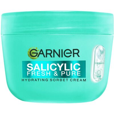 GARNIER Salicylic Fresh & Pure Ενυδατική Κρέμα Σορμπέ 85ml GARNIER Salicylic Fresh & Pure Ενυδατική Κρέμα Σορμπέ 85ml