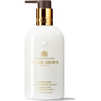 MOLTON BROWN Mesmerising Oudh Accord & Gold Hand Lotion 300ml MOLTON BROWN Mesmerising Oudh Accord & Gold Hand Lotion 300ml