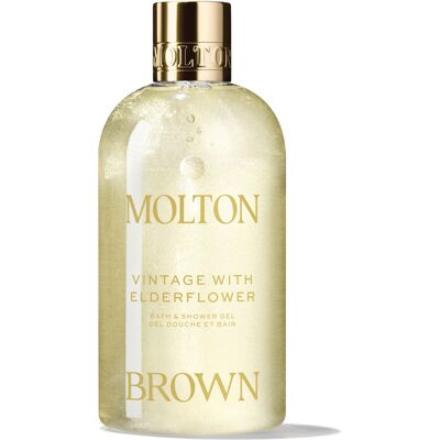 MOLTON BROWN Vintage With Elderflower Bath & Shower Gel 300ml MOLTON BROWN Vintage With Elderflower Bath & Shower Gel 300ml