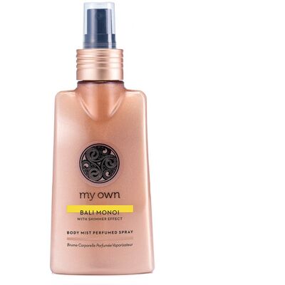 my own Bali Monoi With Shimmer Effect Body Mist Perfumed Spray 160ml my own Bali Monoi With Shimmer Effect Body Mist Perfumed Spray 160ml