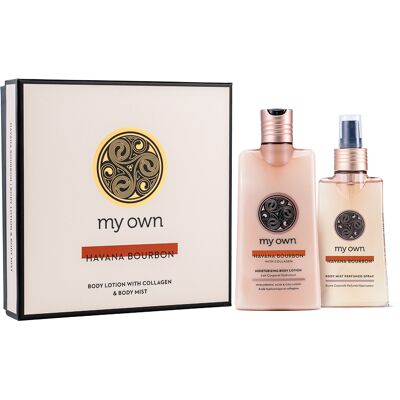 my own Havana Bourbon With Collagen Body Lotion 310ml & Body Mist 160ml my own Havana Bourbon With Collagen Body Lotion 310ml & Body Mist 160ml