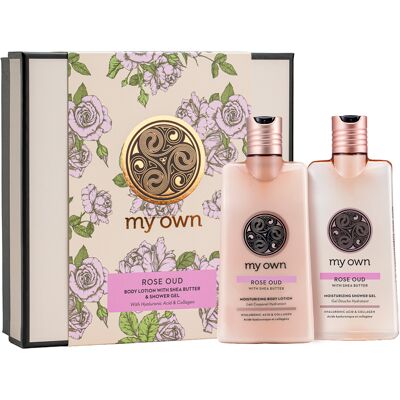 my own Rose Oud With Shea Butter Body Lotion 310ml & Shower Gel 310ml my own Rose Oud With Shea Butter Body Lotion 310ml & Shower Gel 310ml