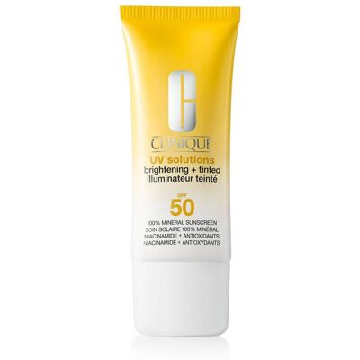 CLINIQUE UV Solutions Brightening Tinted Mineral Sunscreen SPF50 40ml CLINIQUE UV Solutions Brightening Tinted Mineral Sunscreen SPF50 40ml