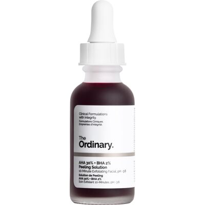 The Ordinary AHA 30% + BHA 2% Λύση Απολέπισης - Πρόσωπο The Ordinary AHA 30% + BHA 2% Λύση Απολέπισης - Πρόσωπο