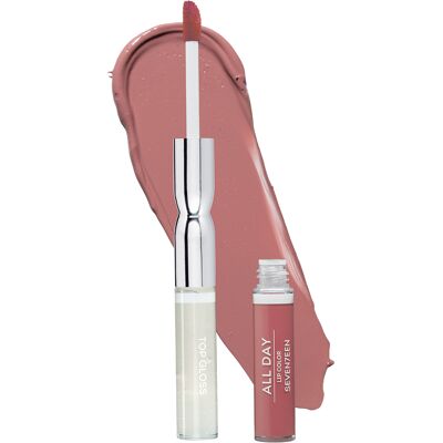 SEVENTEEN All Day Lip Color & Top Gloss 6ml SEVENTEEN All Day Lip Color & Top Gloss 6ml