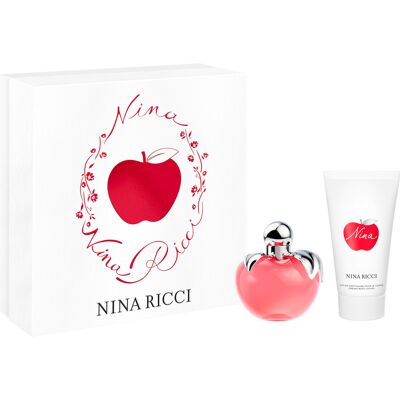 NINA RICCI Nina Eau De Toilette 50ml & Creamy Body Lotion 75ml NINA RICCI Nina Eau De Toilette 50ml & Creamy Body Lotion 75ml