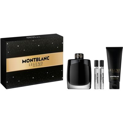 MONTBLANC Legend Eau De Parfum Set 100ml & Travel Spray 2x,7,ml & Shower Gel 100ml MONTBLANC Legend Eau De Parfum Set 100ml & Travel Spray 2x,7,ml & Shower Gel 100ml