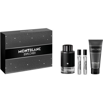 MONTBLANC Explorer Eau De Parfum Set 100ml & Travel Spray 2x7,5ml & Shower Gel 100ml MONTBLANC Explorer Eau De Parfum Set 100ml & Travel Spray 2x7,5ml & Shower Gel 100ml